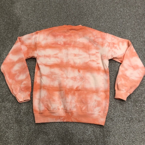 Orange tie dye oversized sweatsuit - Picture 3 of 6